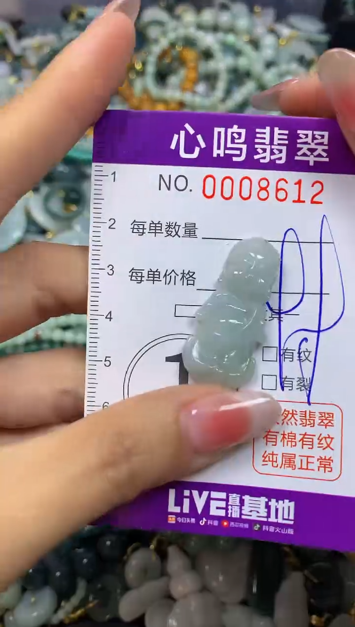 【闪购商品】翡翠颈饰未镶嵌闪购008612