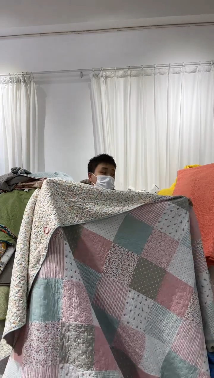 棉230*250纯棉床盖14号微瑕