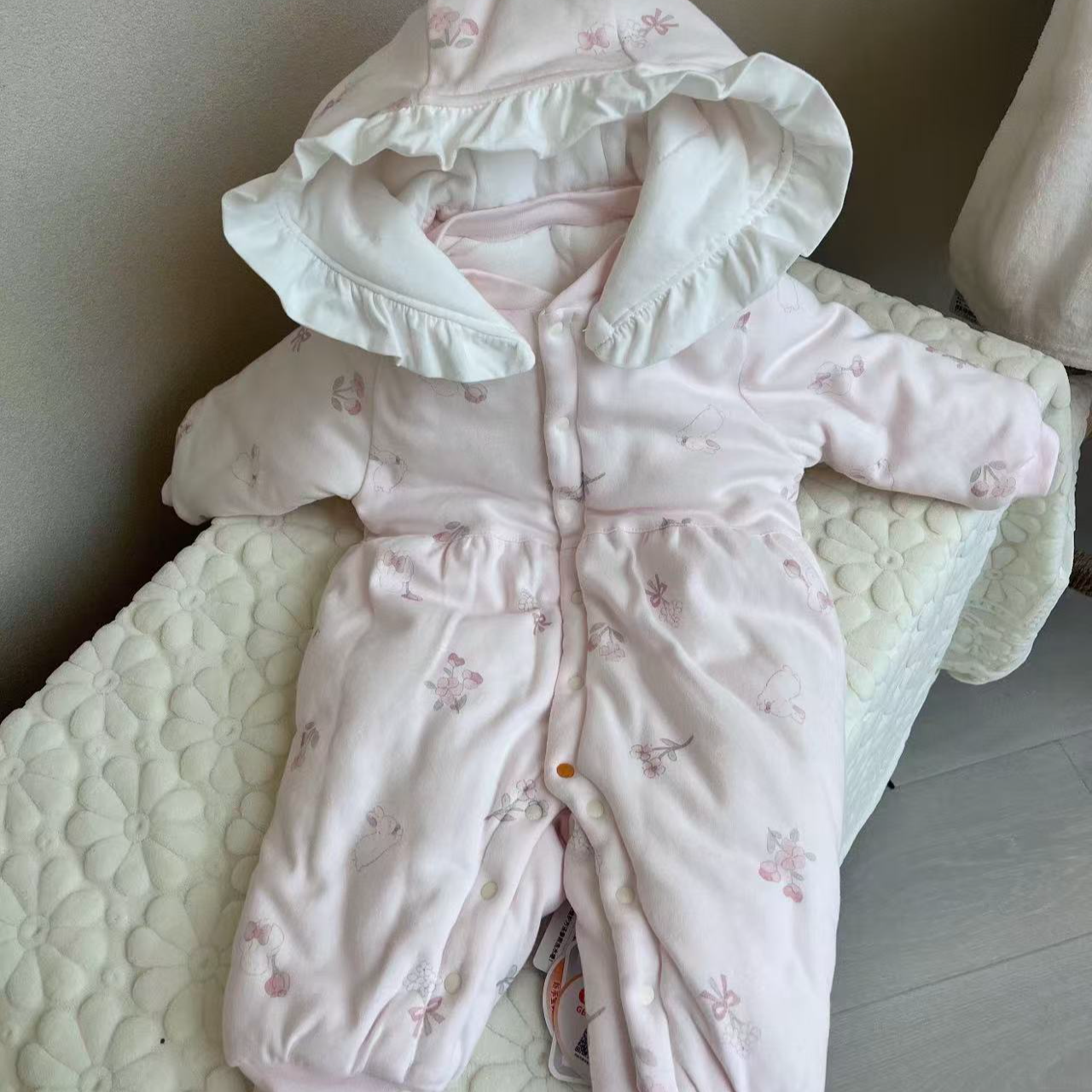 STX秋冬卡通动漫风中厚款180克丝绵抱抱服