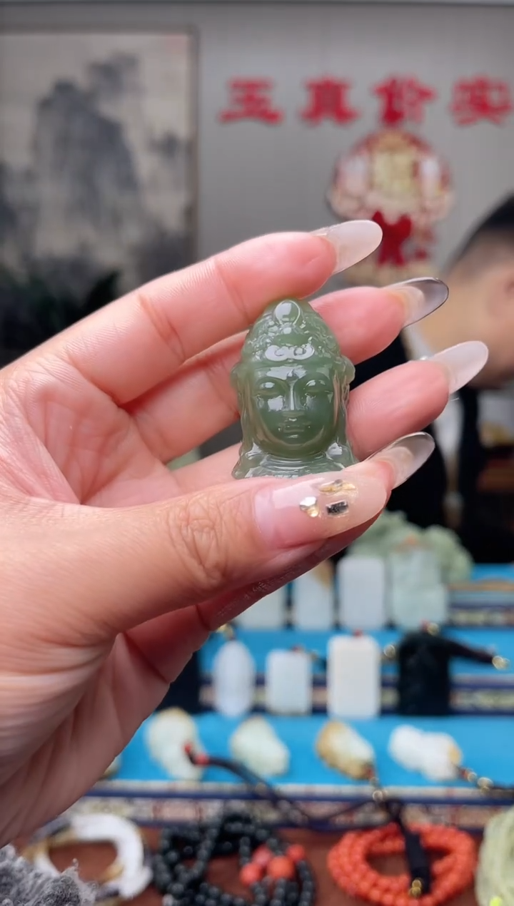 【闪购商品】和田玉挂件未镶嵌1