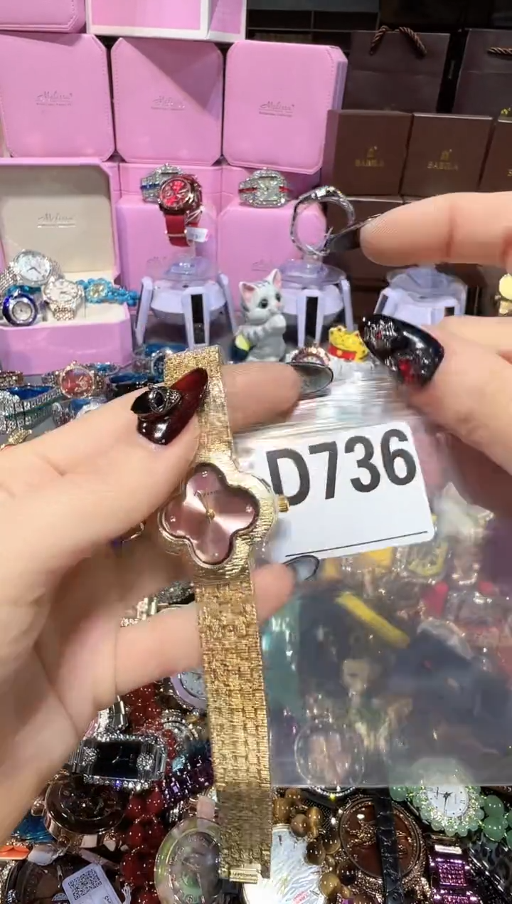 石英机芯不锈钢不锈钢直播定闪专用