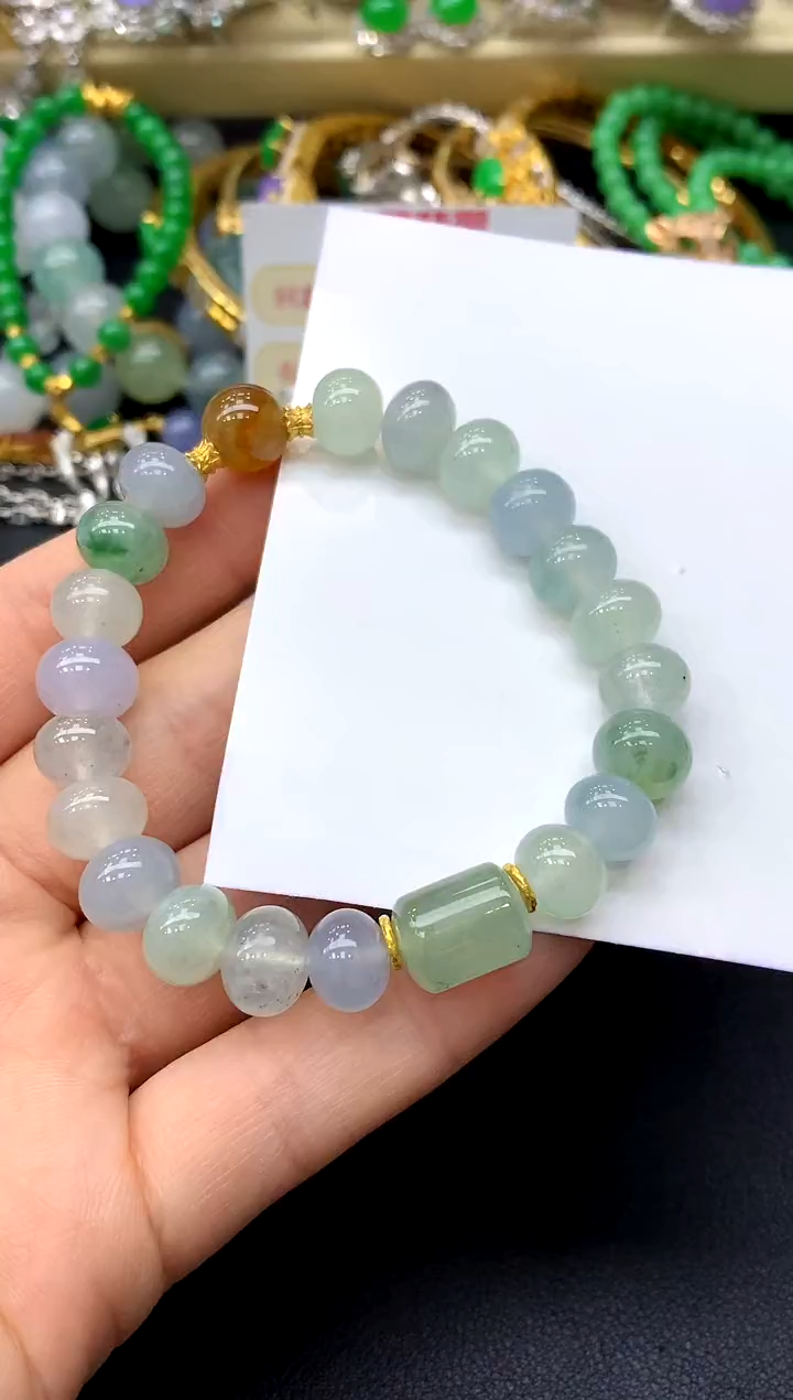 未镶嵌手链翡翠231-中国好珍宝