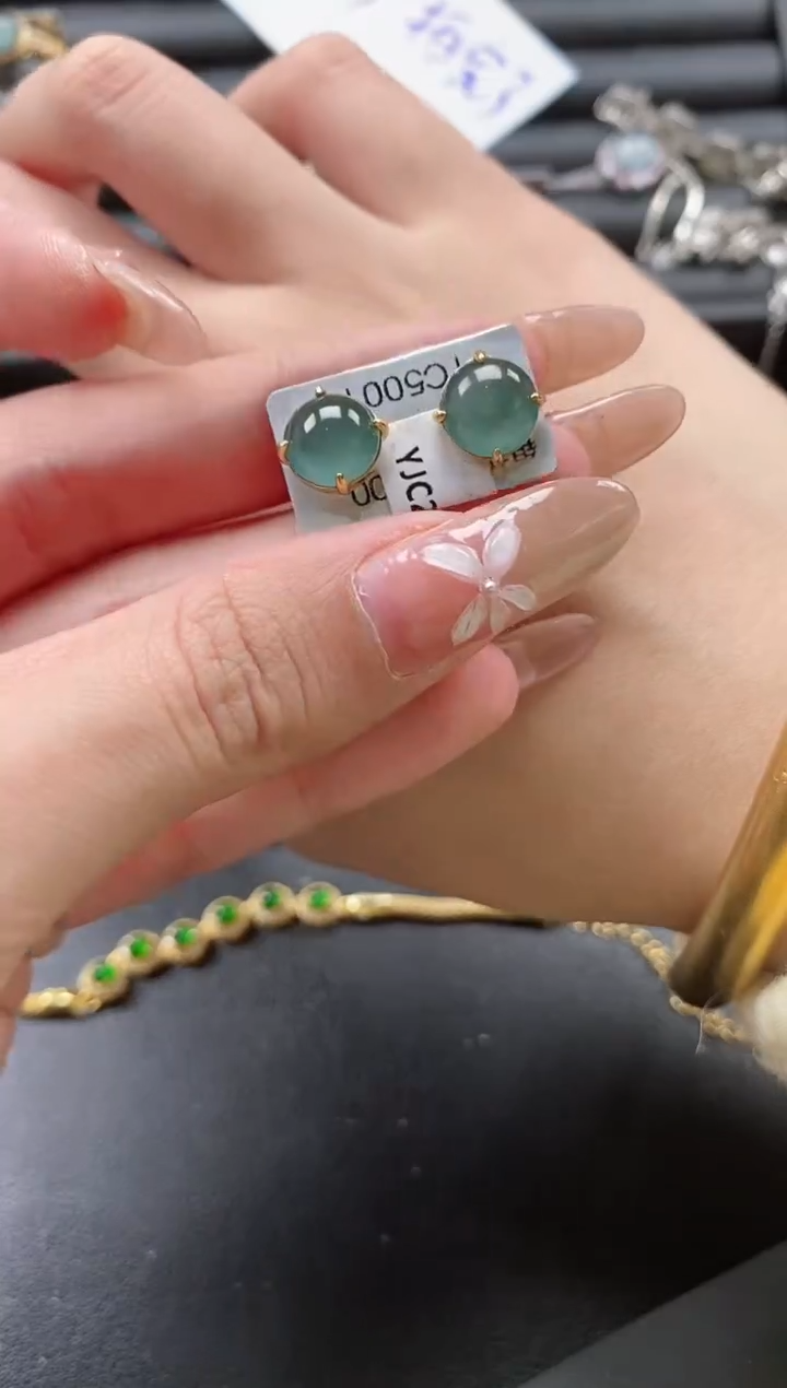 【闪购商品】翡翠戒指银S925镶嵌15511