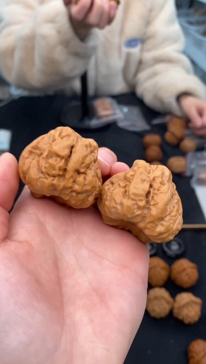 【闪购商品】文玩核桃把件延庆蛙40-t545