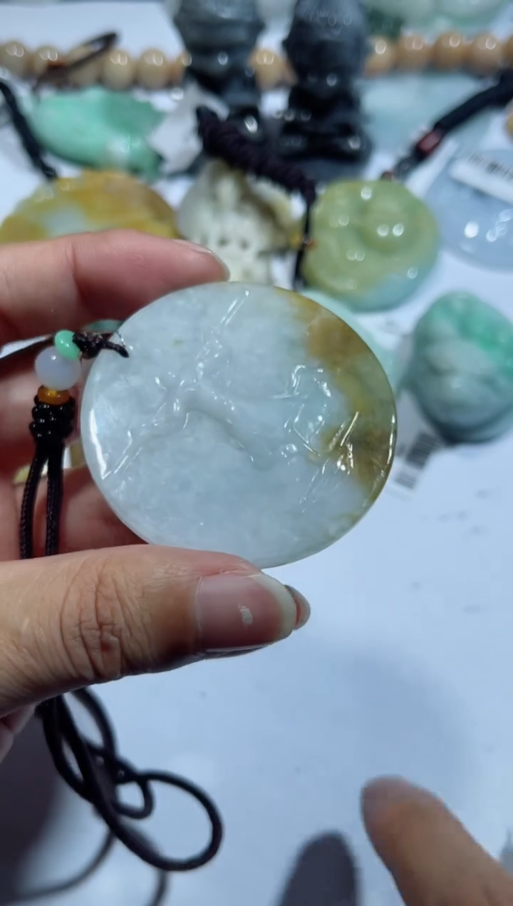 【闪购商品】翡翠吊坠(不含链)未镶嵌00003235
