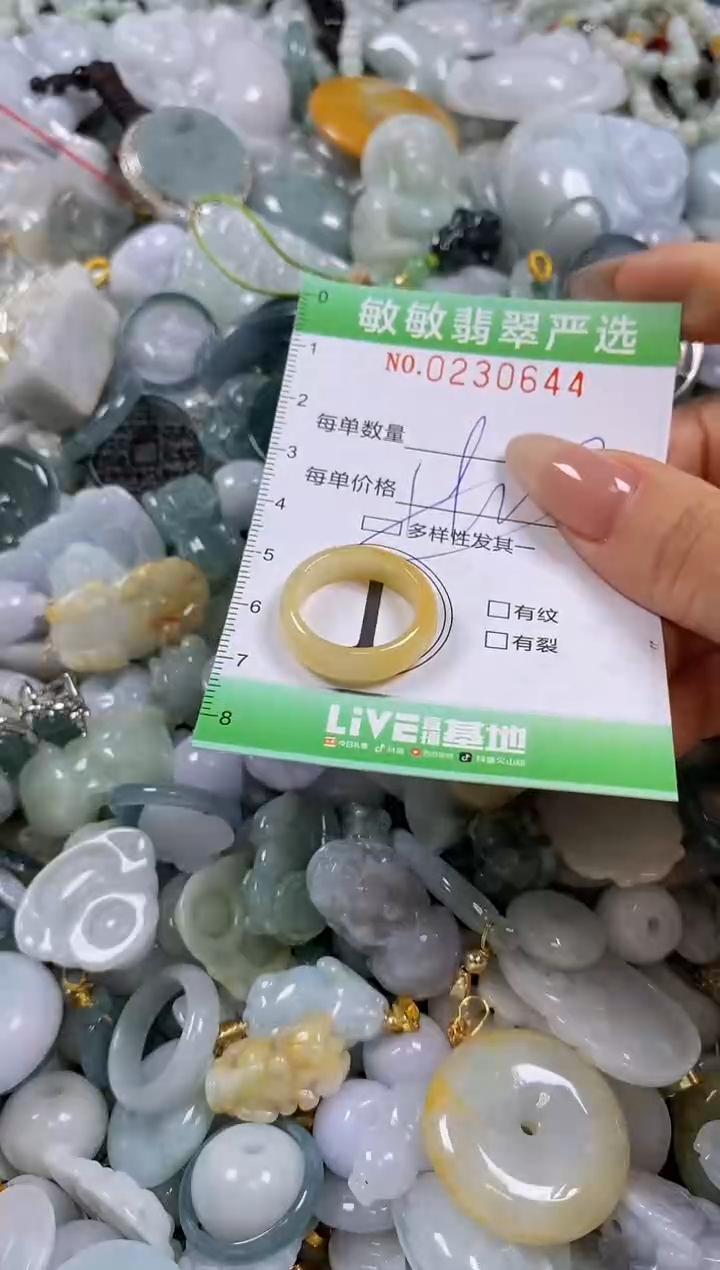 翡翠未镶嵌颈饰闪购0230644多样性发其一