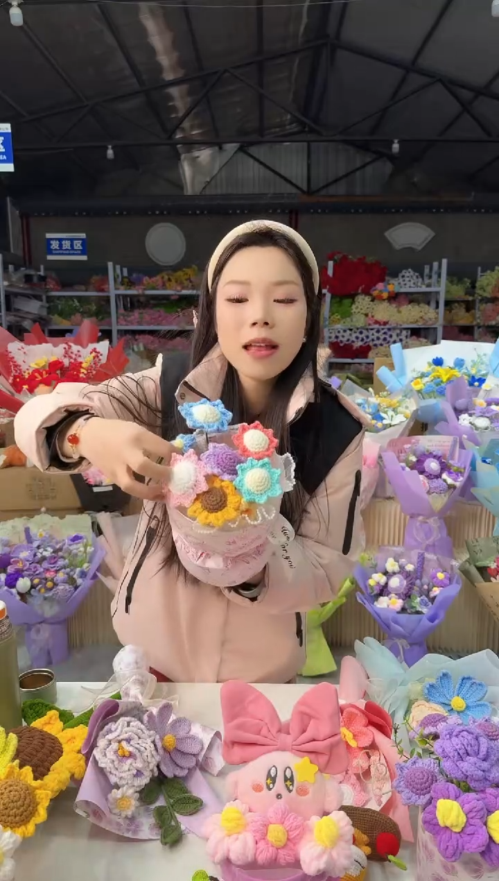 非遗手工花束，孤品清仓！！