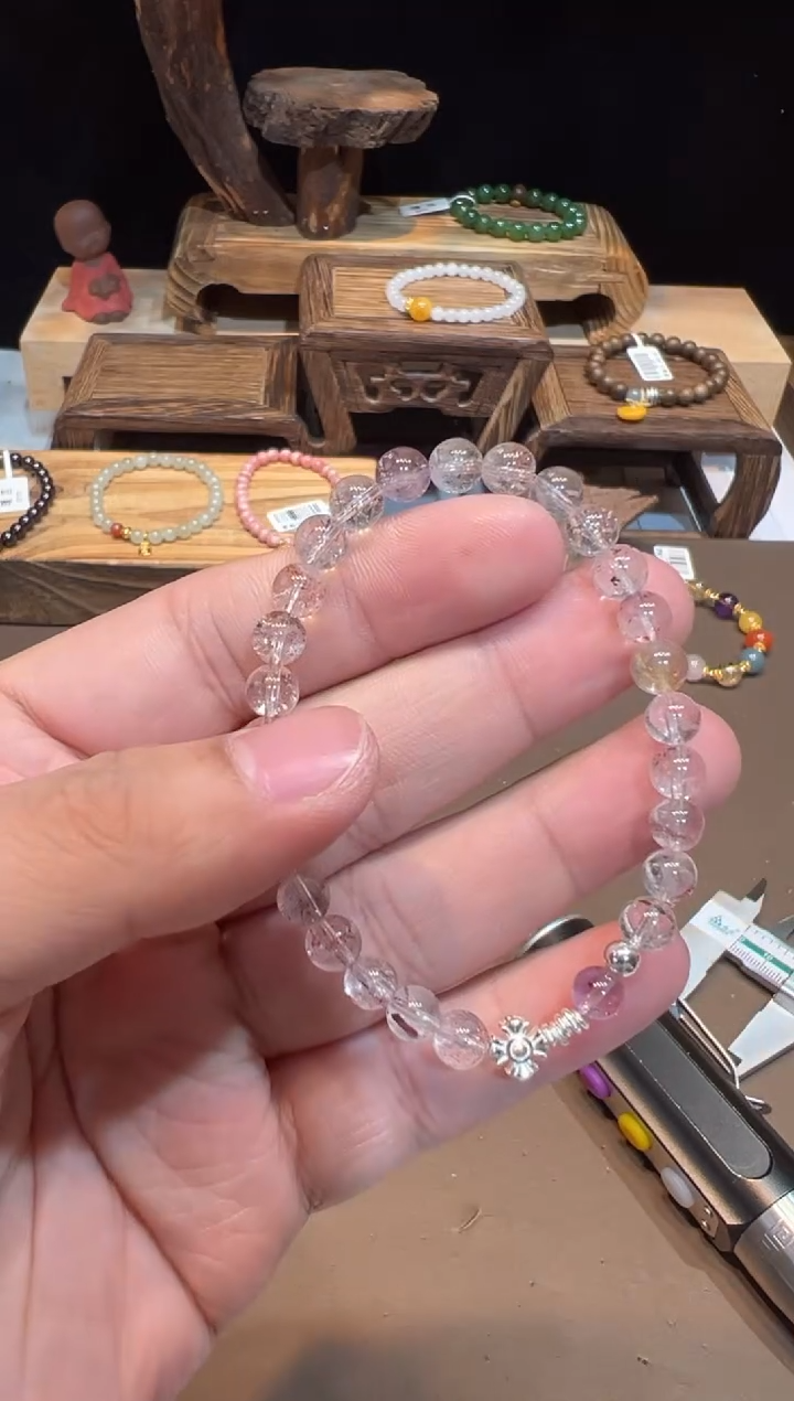 【闪购商品】水晶手链未镶嵌手饰@@F4424