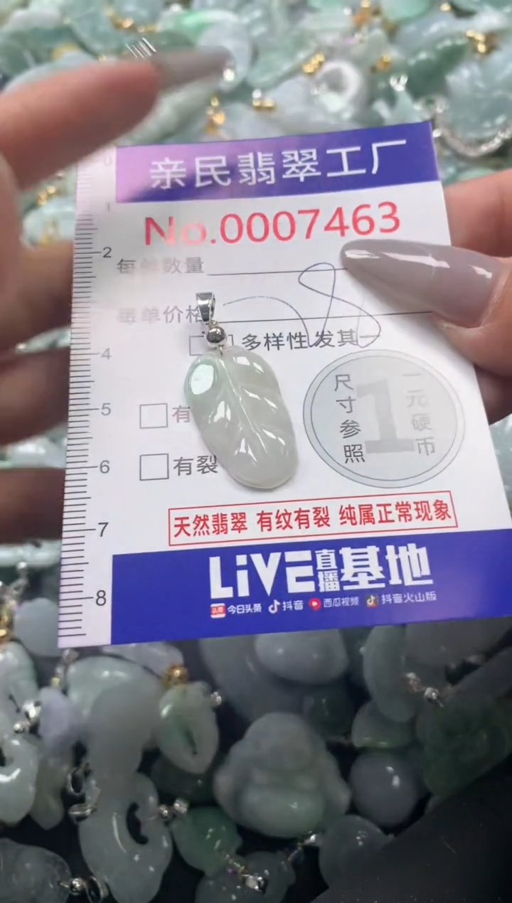 颈饰未镶嵌翡翠7463