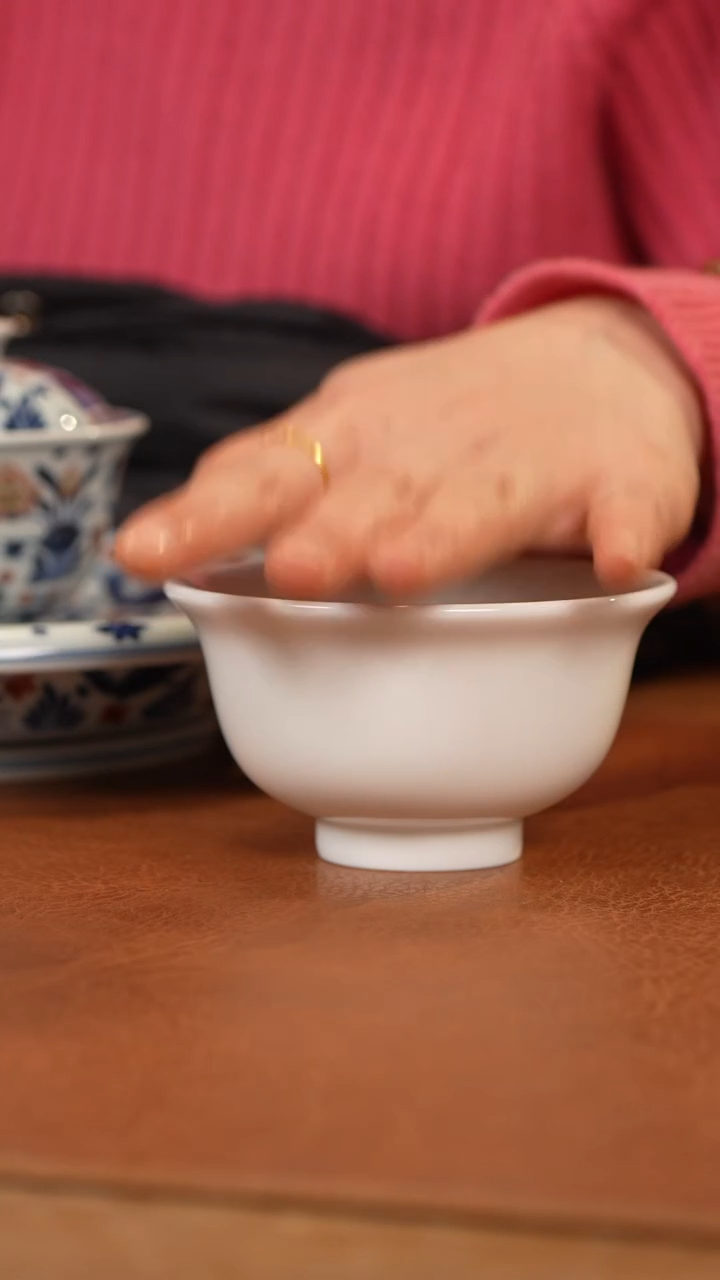 【闪购商品】杯景德镇白胎压手杯