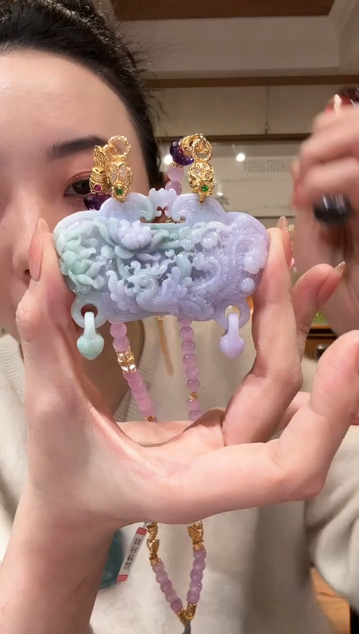 【闪购商品】翡翠颈饰未镶嵌国风