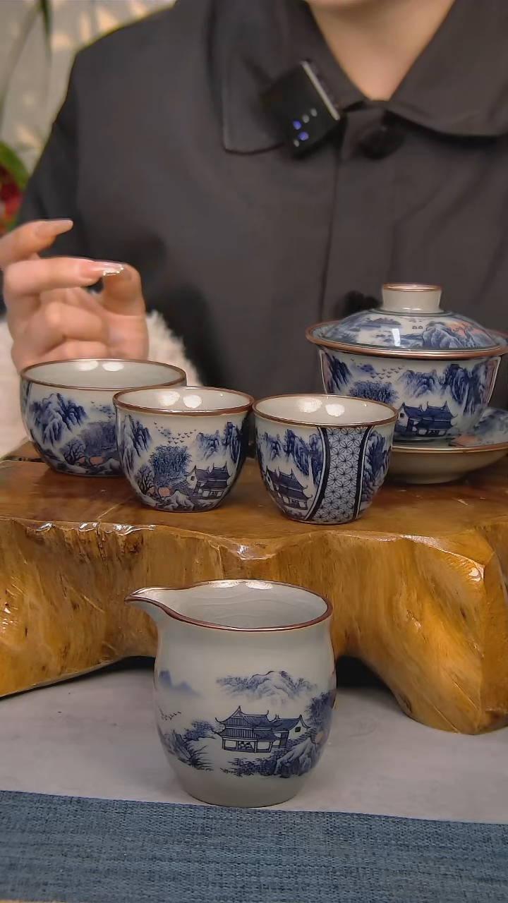 【闪购商品】简装家用款5件套 陶瓷家用茶具系列