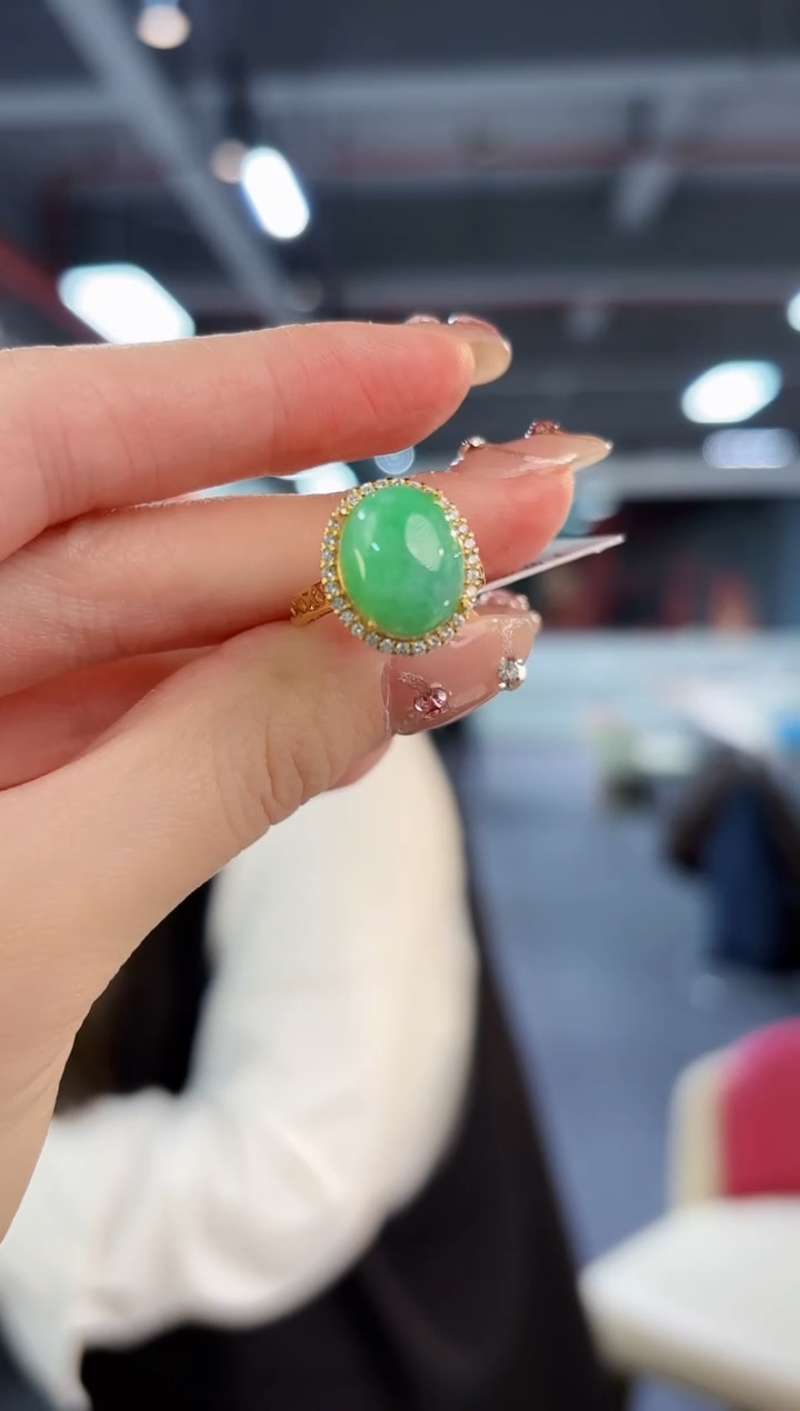 【闪购商品】翡翠戒指未镶嵌缅料A货/支持复检/一件