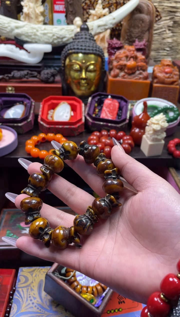 【闪购商品】蜜蜡颈饰未镶嵌老蜜钱袋