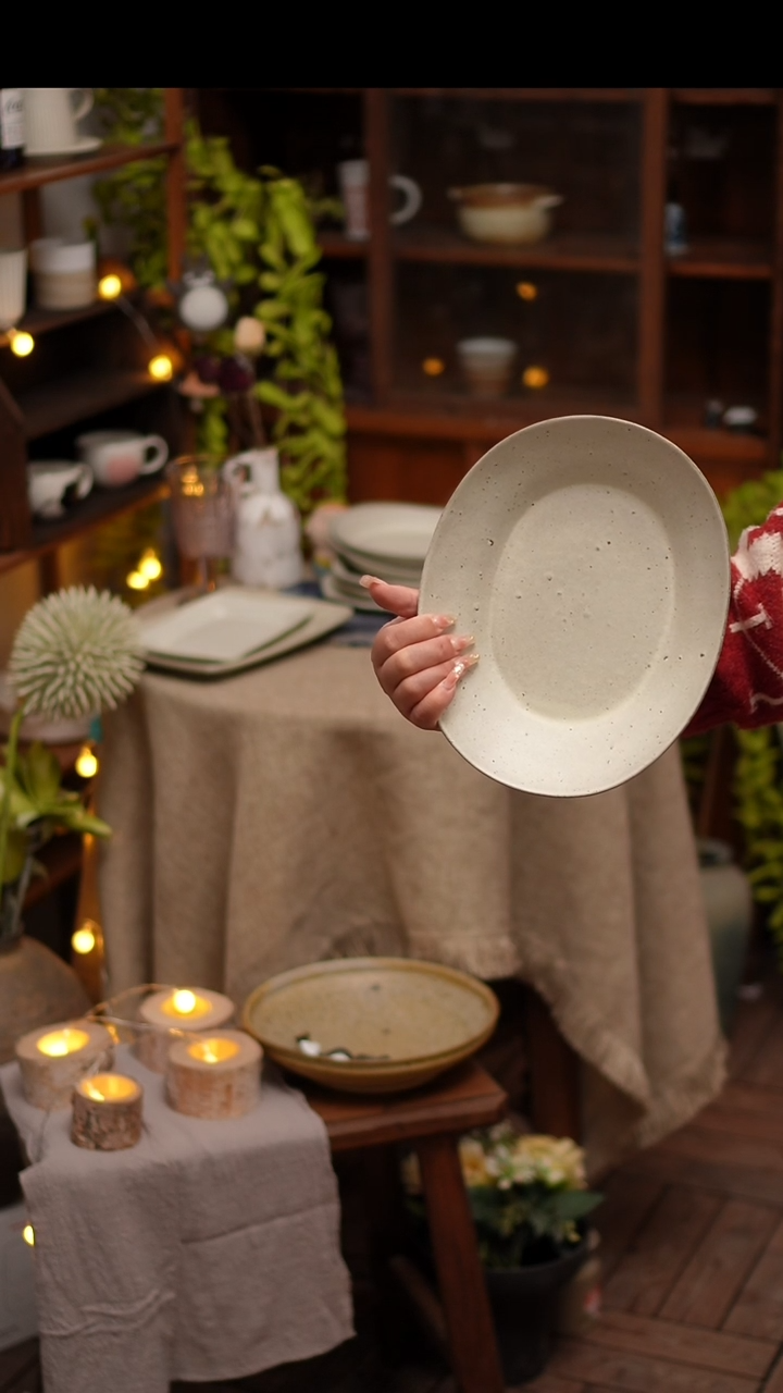 【闪购商品】瓷片盘子啦啦啦啦