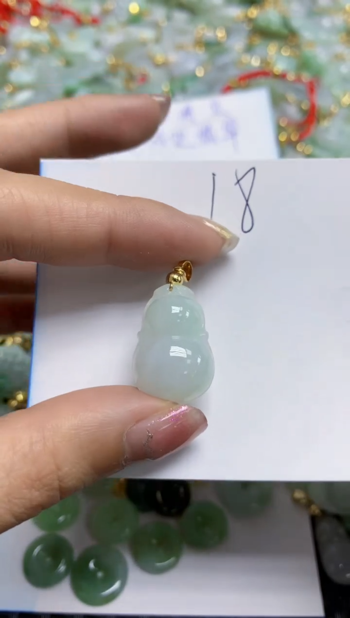 【闪购商品】翡翠颈饰合金  天然A货翡翠