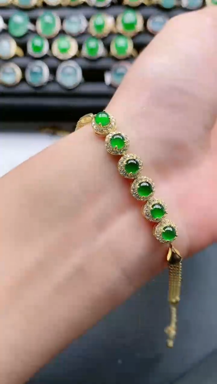 【闪购商品】翡翠戒指银S925镶嵌1111111111