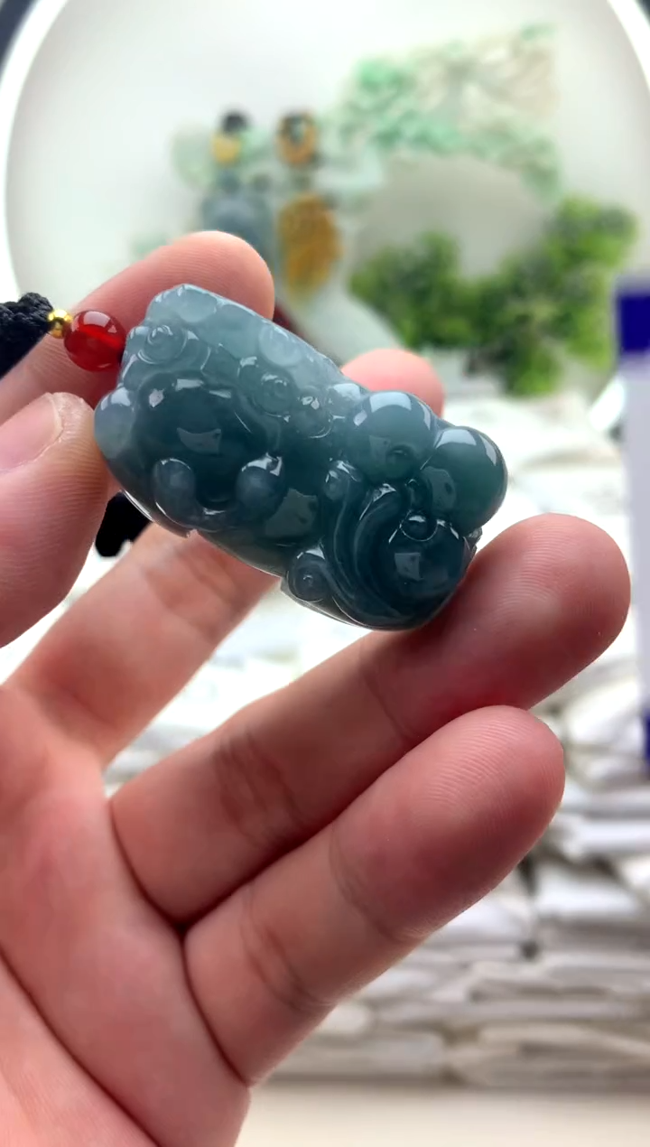 颈饰未镶嵌翡翠貔貅y