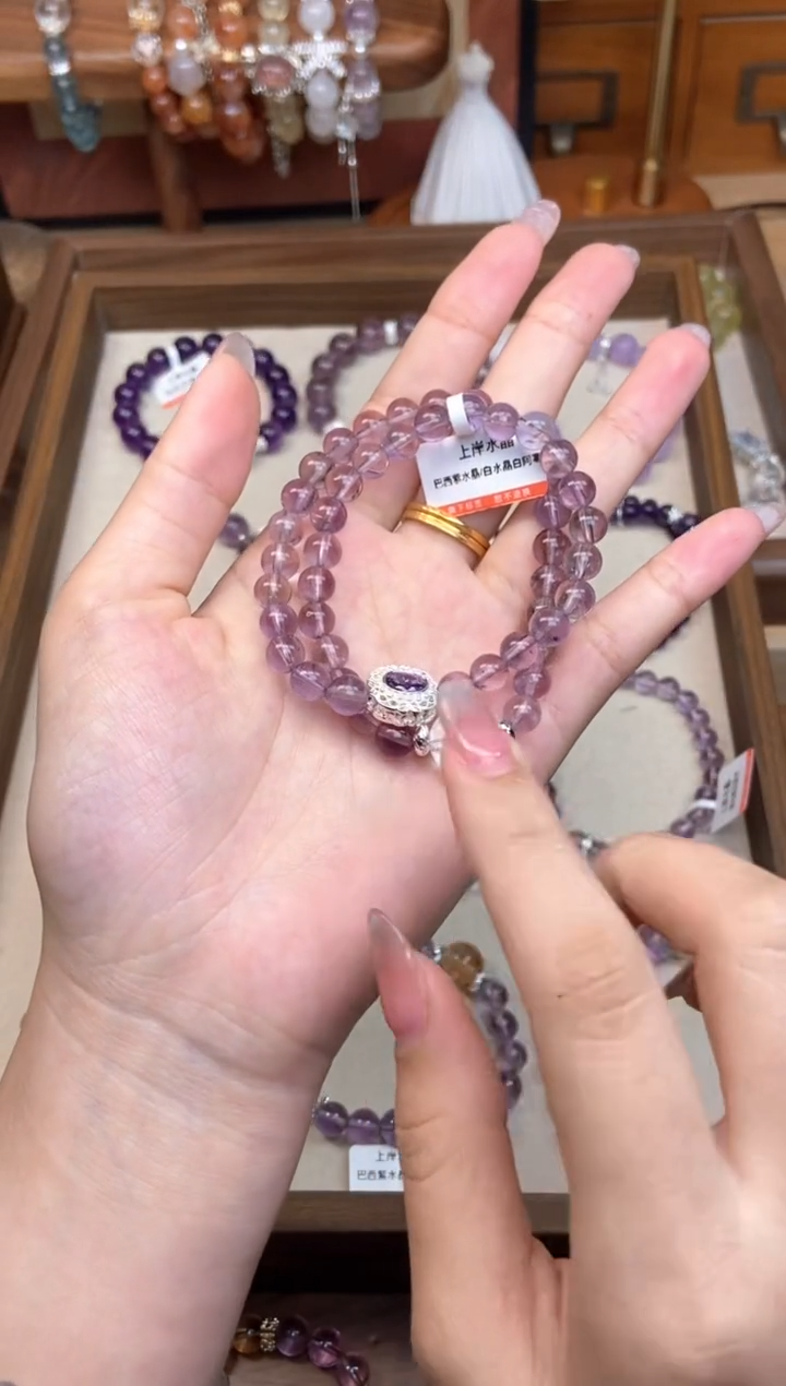 【闪购商品】水晶手链未镶嵌水晶手链