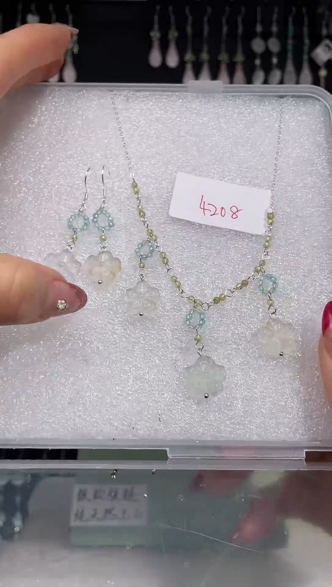 【闪购商品】紫晶耳饰银S925镶嵌喜欢拍