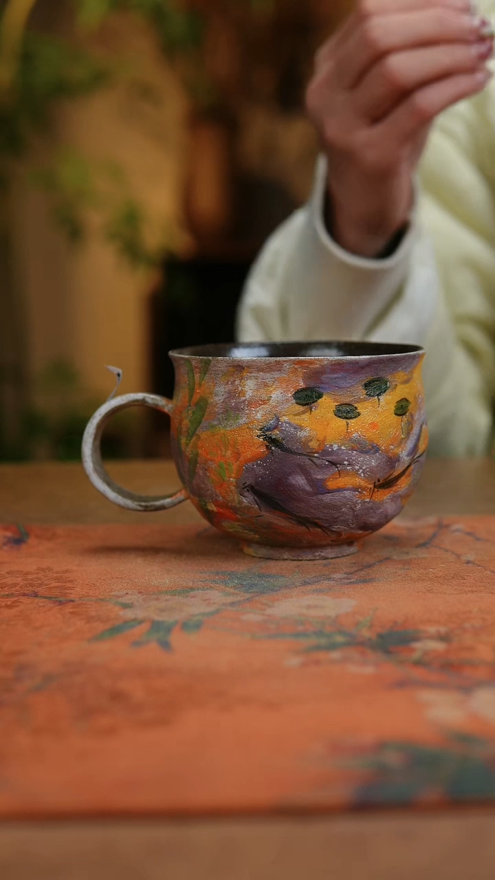 【闪购商品】瓷片1674景德镇手工手绘釉下彩高温瓷