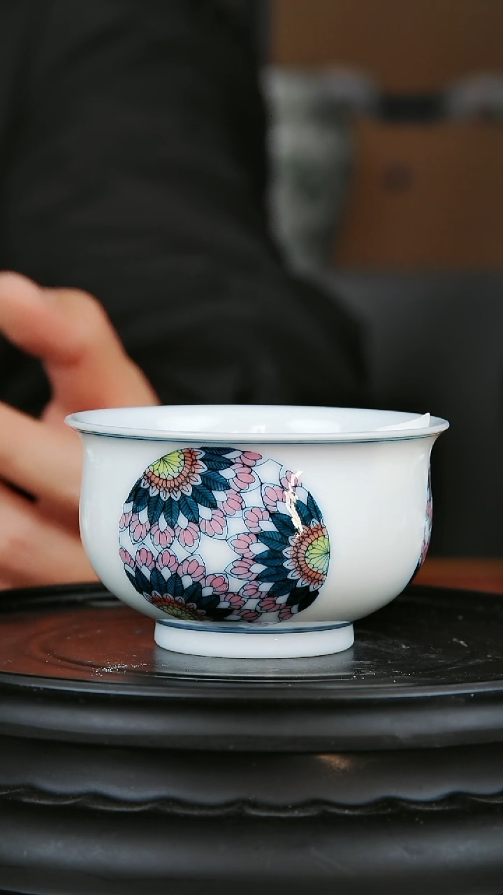 【闪购商品】杯子釉下五彩手绘