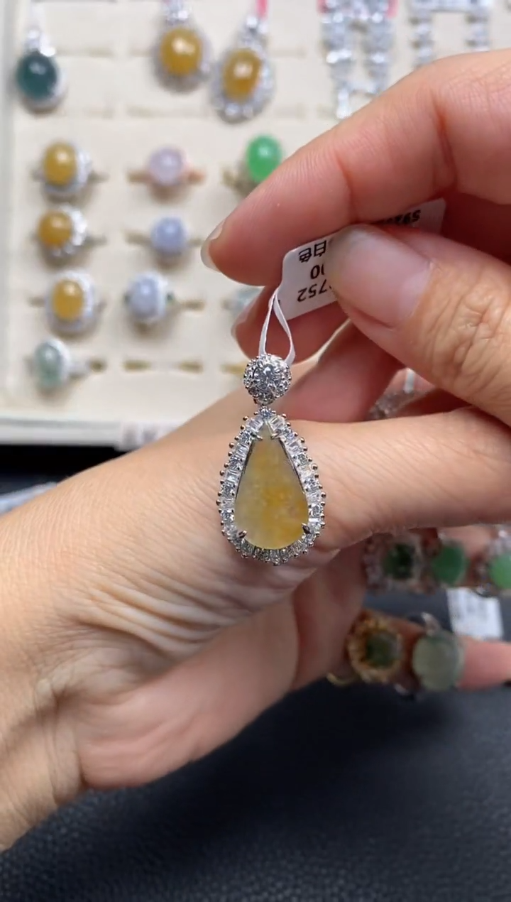 【闪购商品】翡翠戒指银S925镶嵌1111