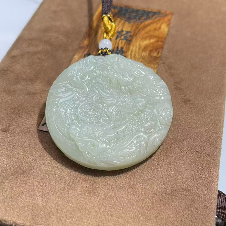 天然和田玉吊坠（多样性发其一）CY48228