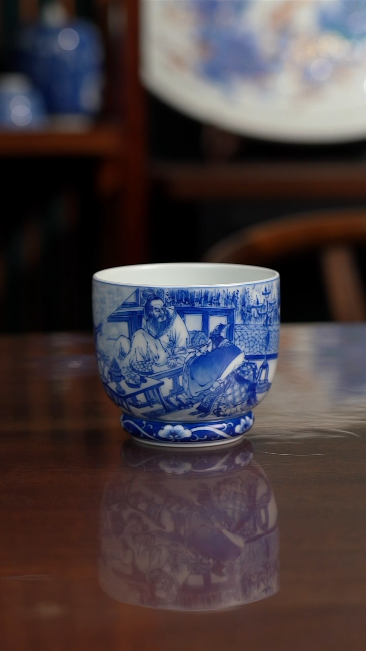 原九段画师沈燕鸿老师曹操献刀