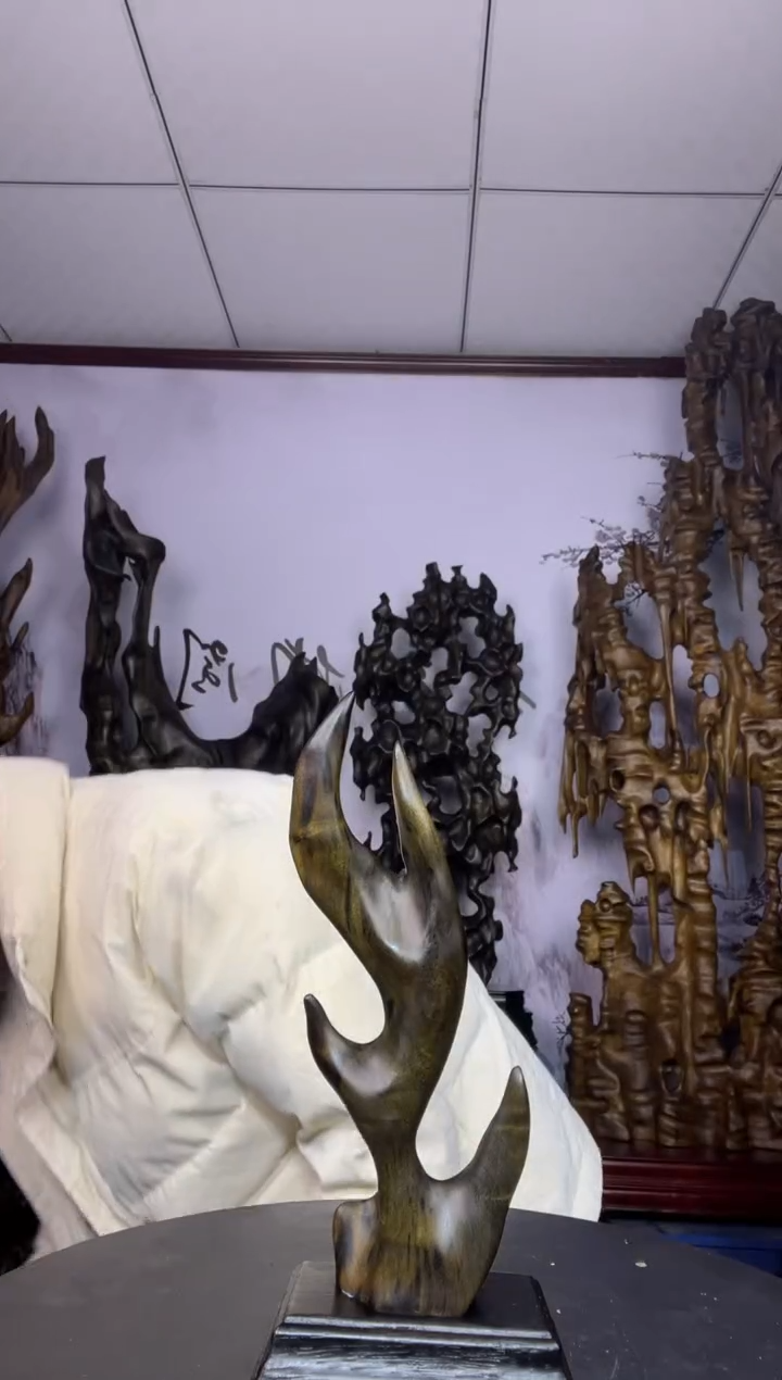 金丝楠木雕款?***?金丝楠木工艺品摆件