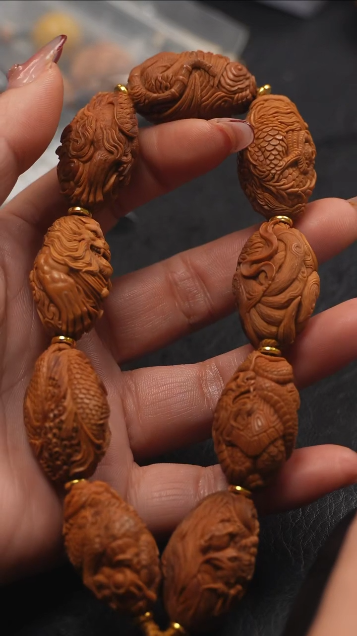 【闪购商品】橄榄核手串/手链橄榄核文玩作品