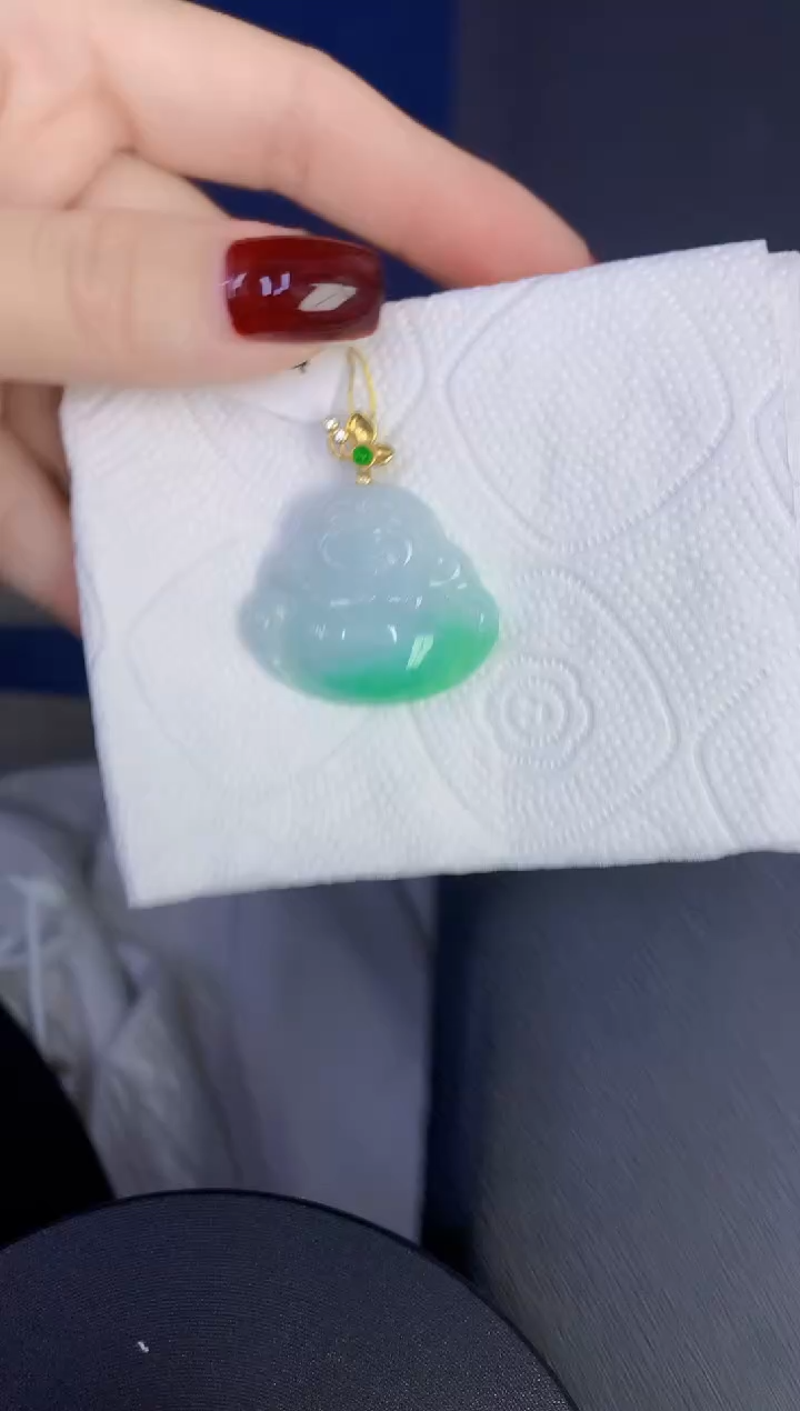 颈饰未镶嵌翡翠缅甸天然翡翠a货