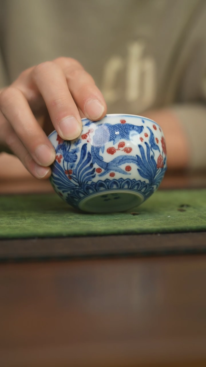 【闪购商品】杯柴窑青花破价福利