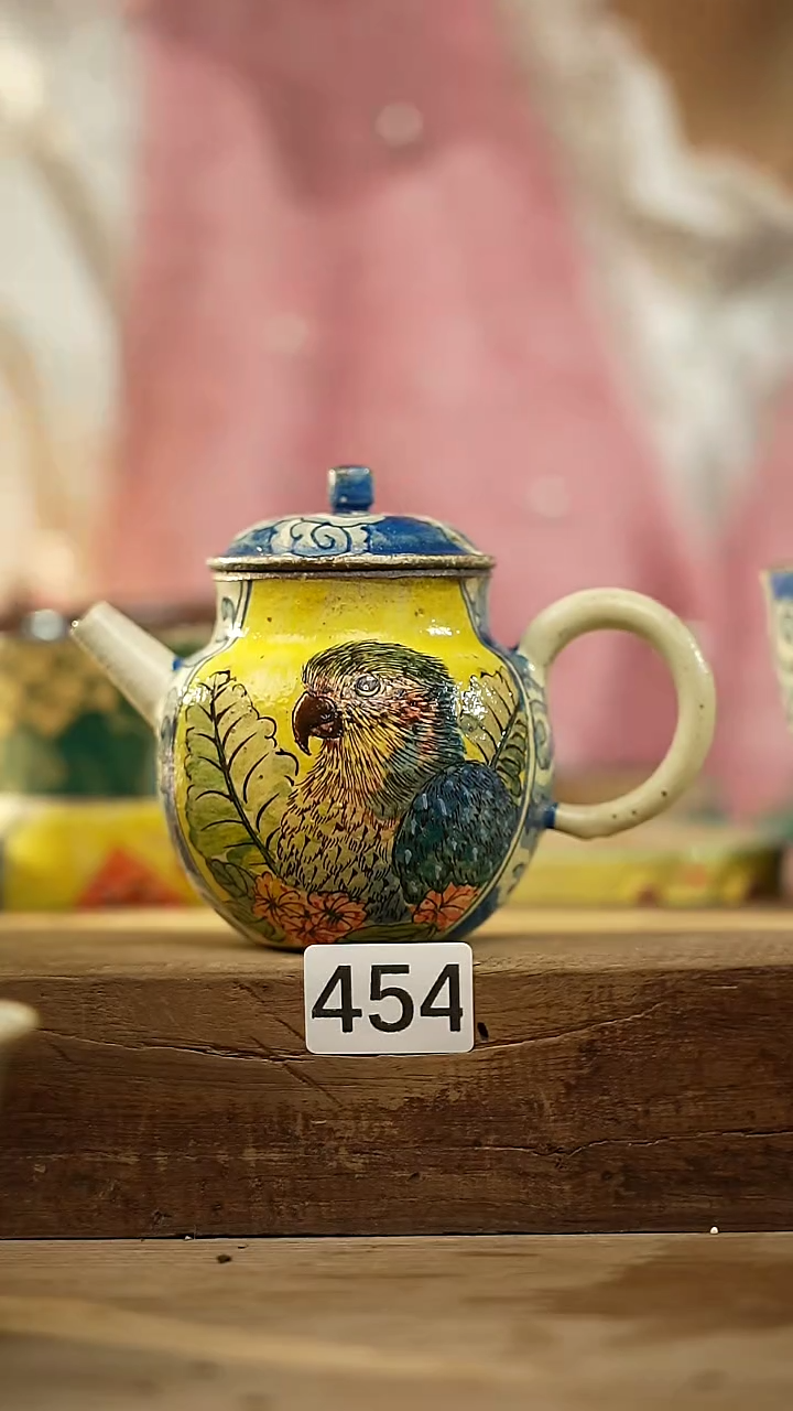 【闪购商品】瓷片新品！设计师手作款柴烧动物系列 迷糊