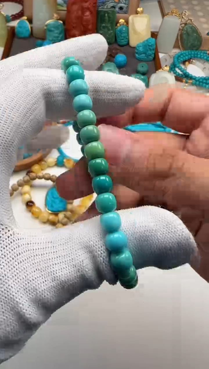 未镶嵌绿松石手串手串白****～手串手串