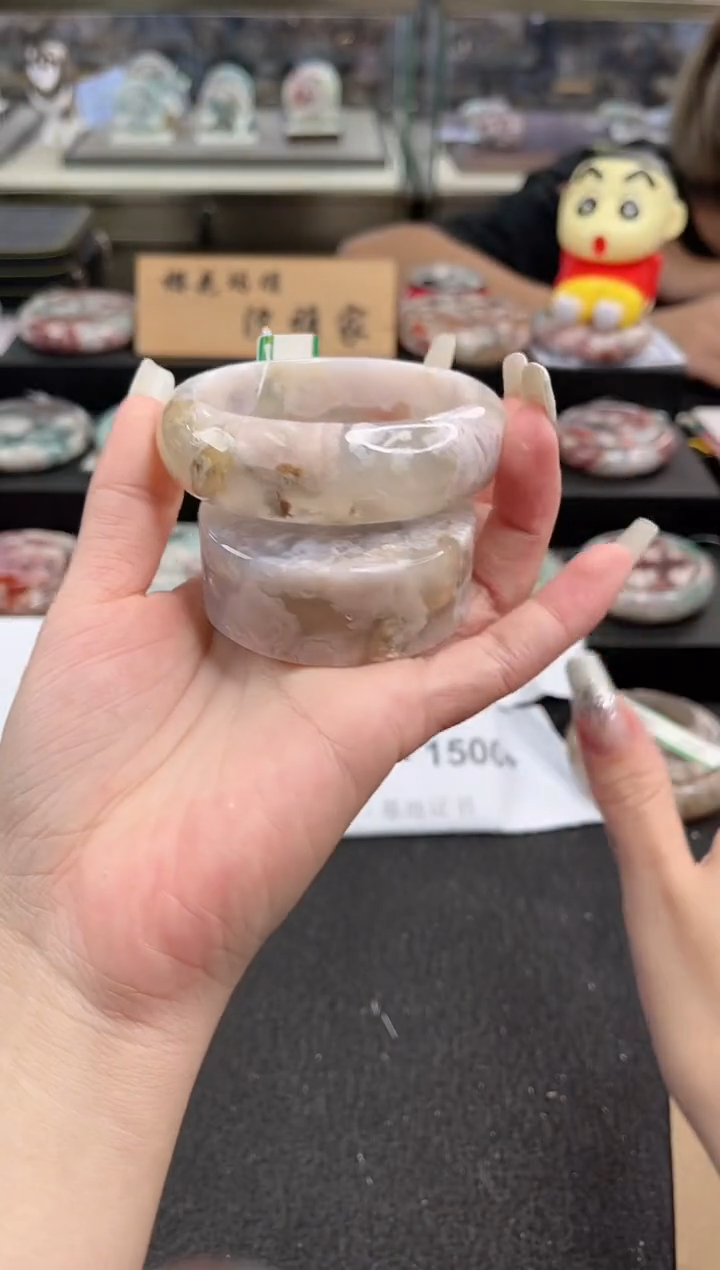 未镶嵌手镯石英质玉58圈口 （赠品镯心）34327493