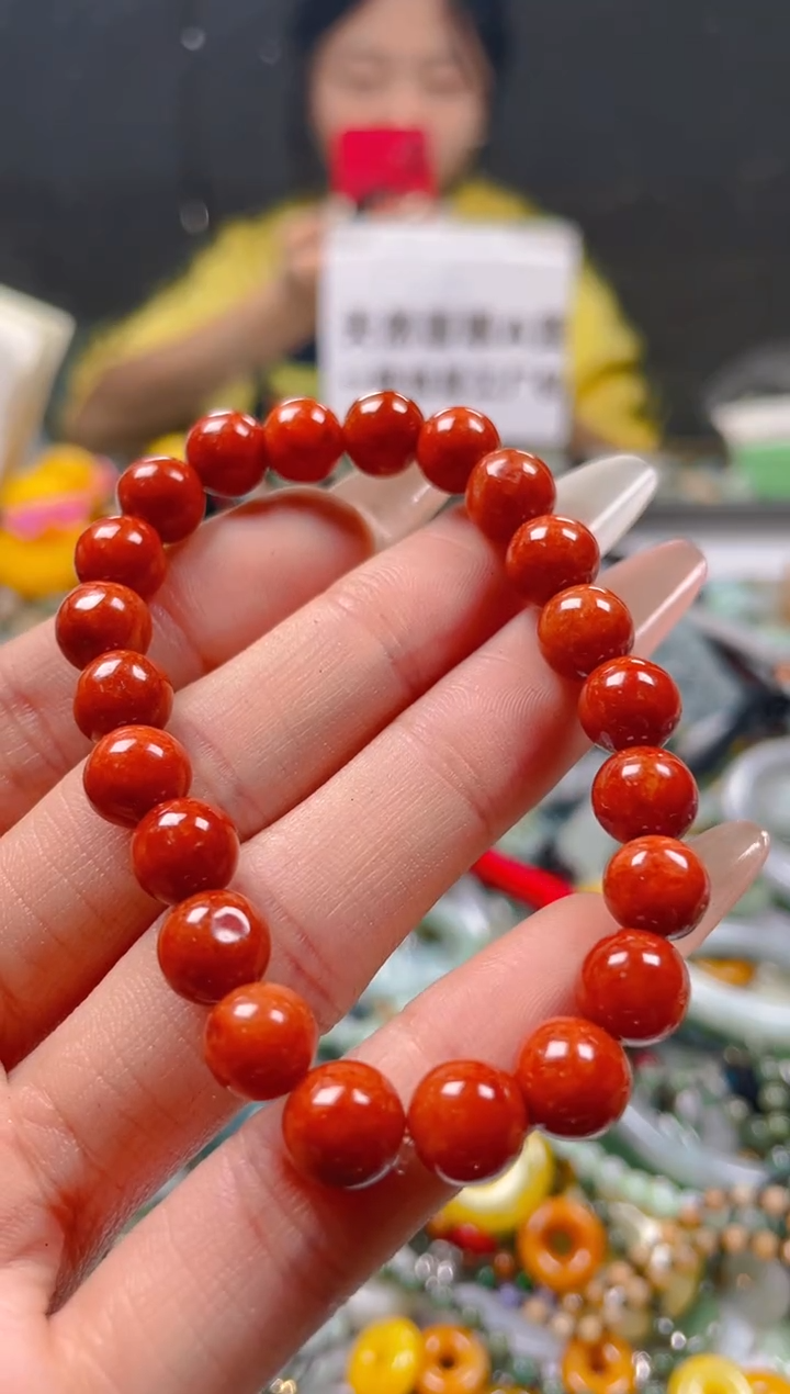 【闪购商品】翡翠颈饰未镶嵌8-9MM/B/翡翠A货一图一物