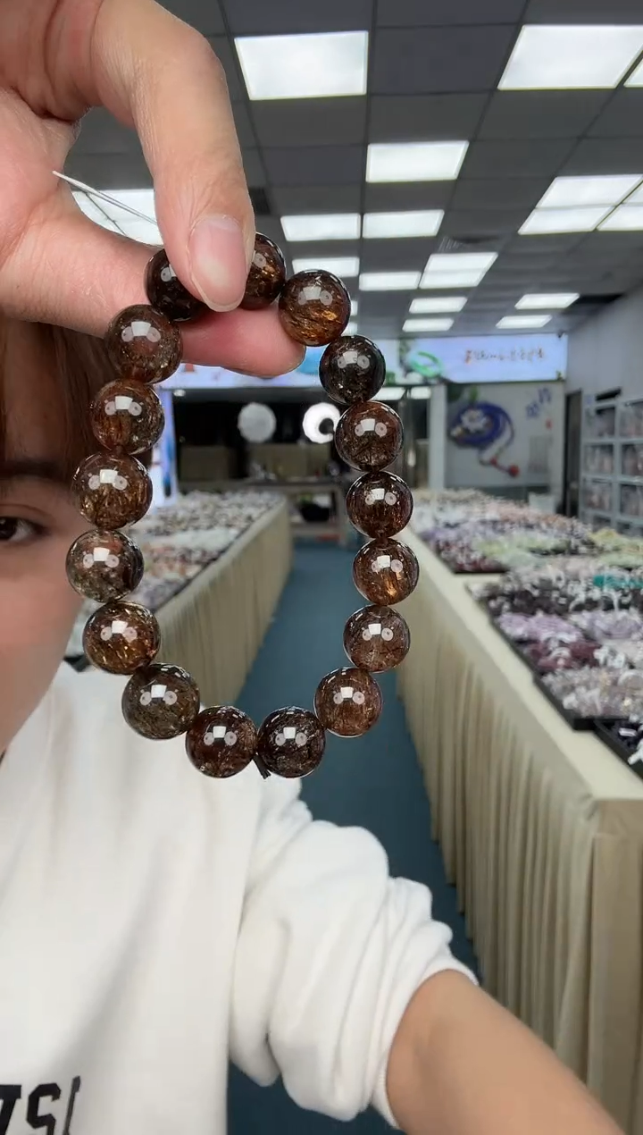 未镶嵌手串水晶5黑金超七