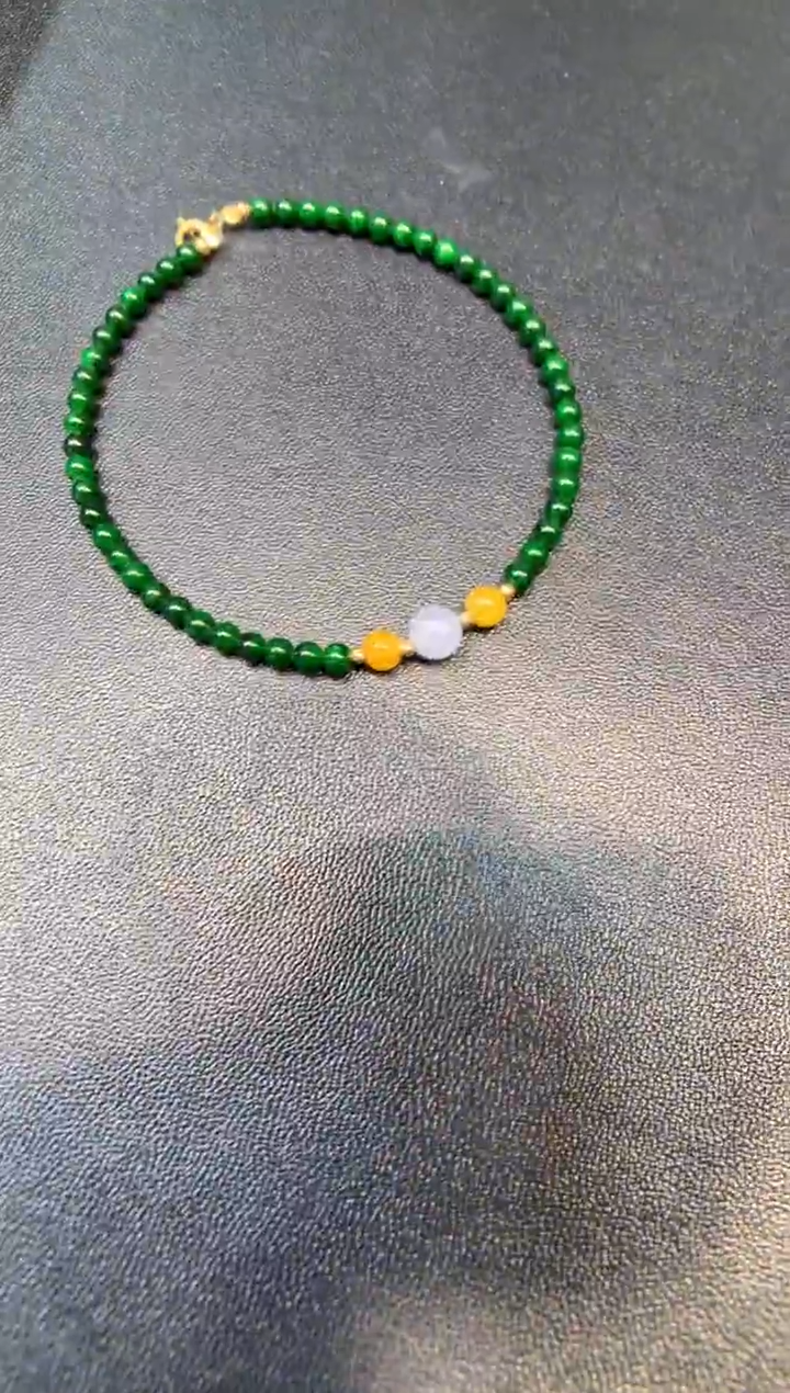 未镶嵌手串翡翠手串