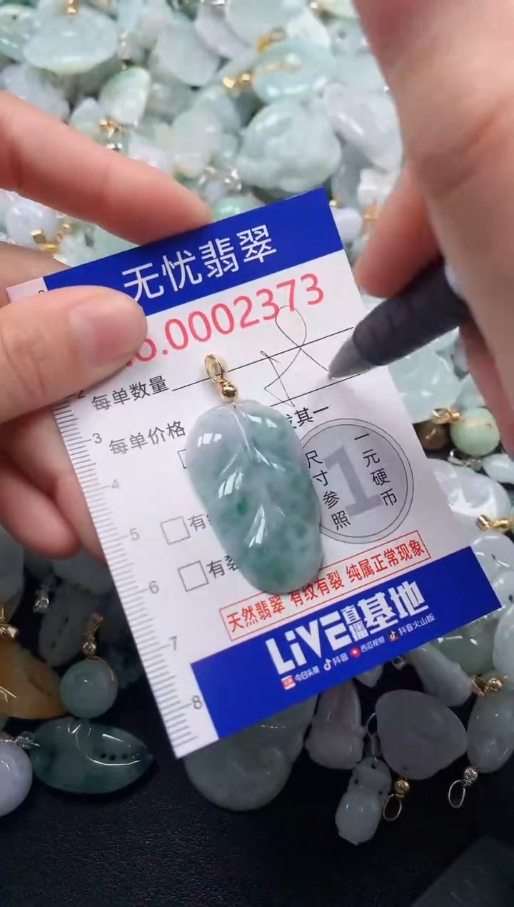 颈饰未镶嵌翡翠2373