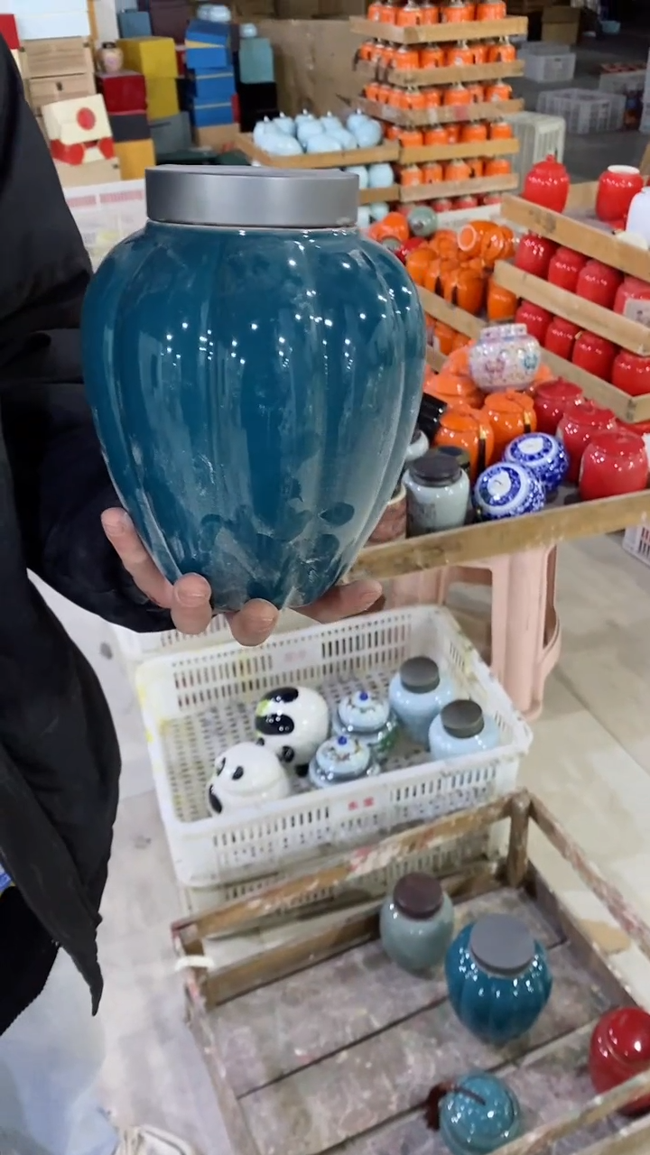 【闪购商品】罐陶瓷茶叶罐密封罐