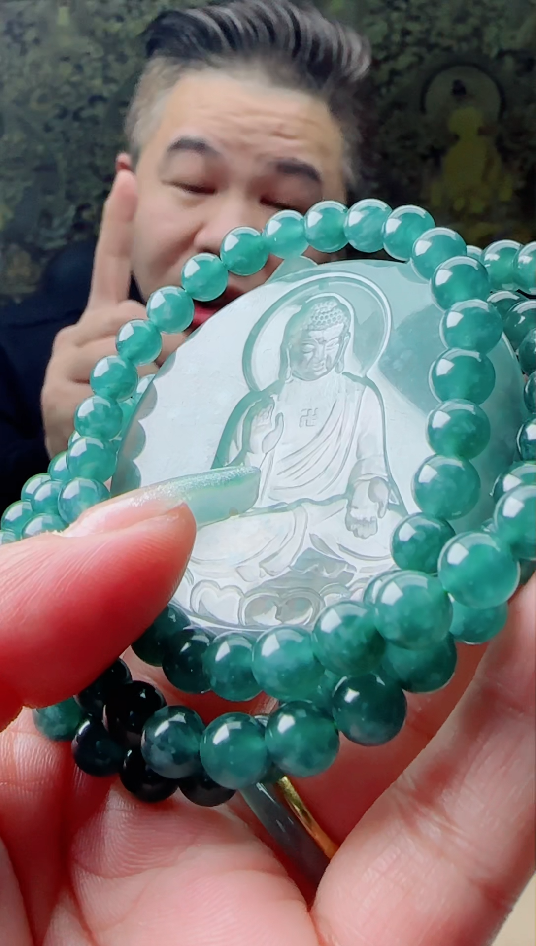 【闪购商品】翡翠颈饰未镶嵌多样性随机发其一