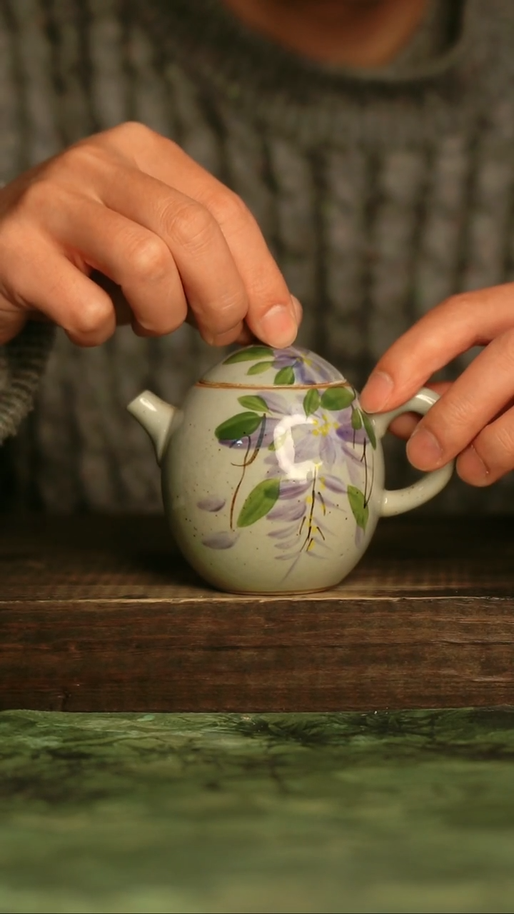 手工手绘瓷器青诗集手工手绘瓷器