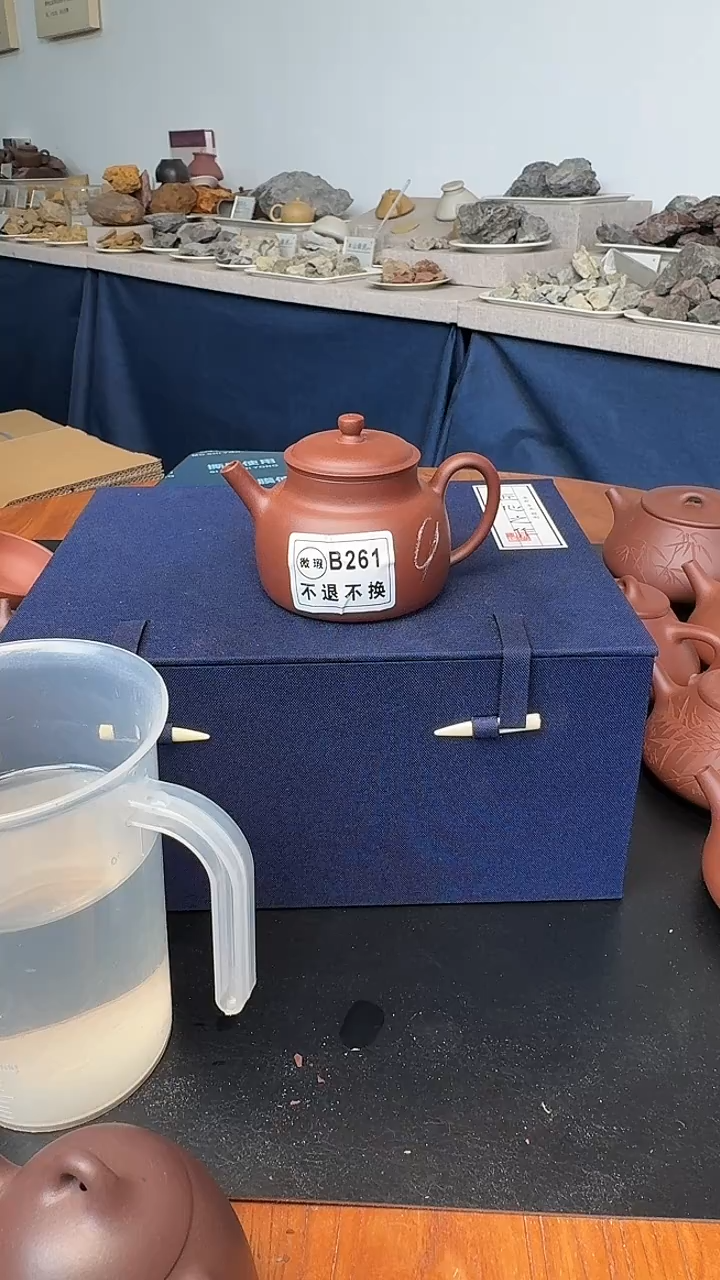 茶壶紫砂微瑕B261红清水岩心150cc99