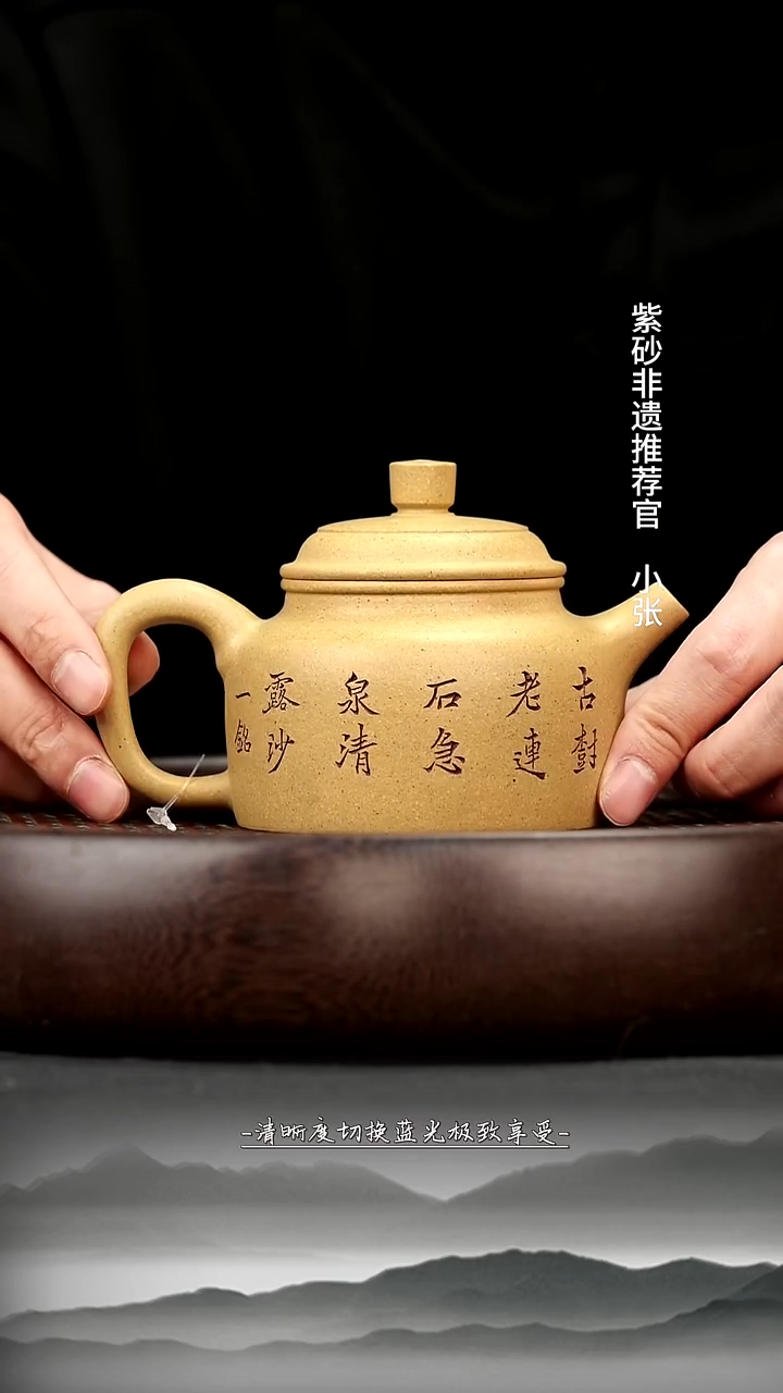 茶壶紫砂15 芝麻段 德钟 240c