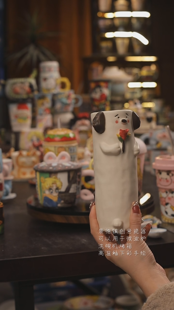 景德镇釉下彩绘设计师款式陶瓷