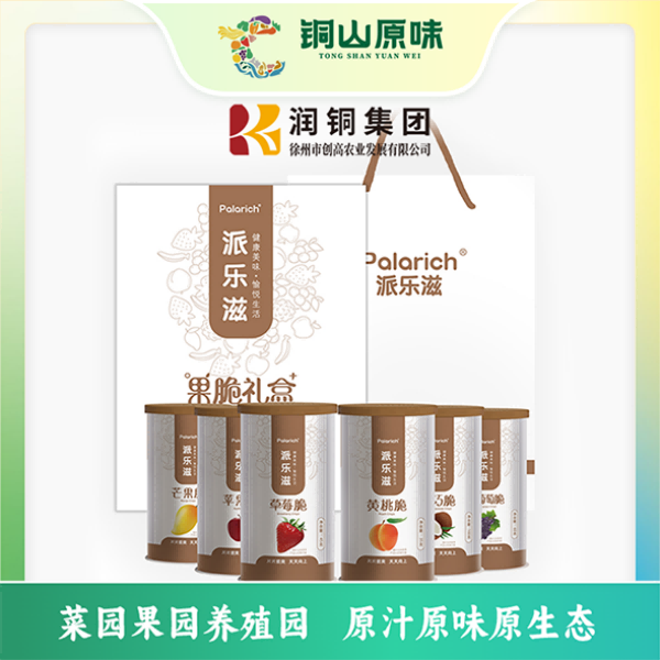【铜山原味严选】派乐滋 果滋源冻干水果脆 精品礼盒305g*1盒