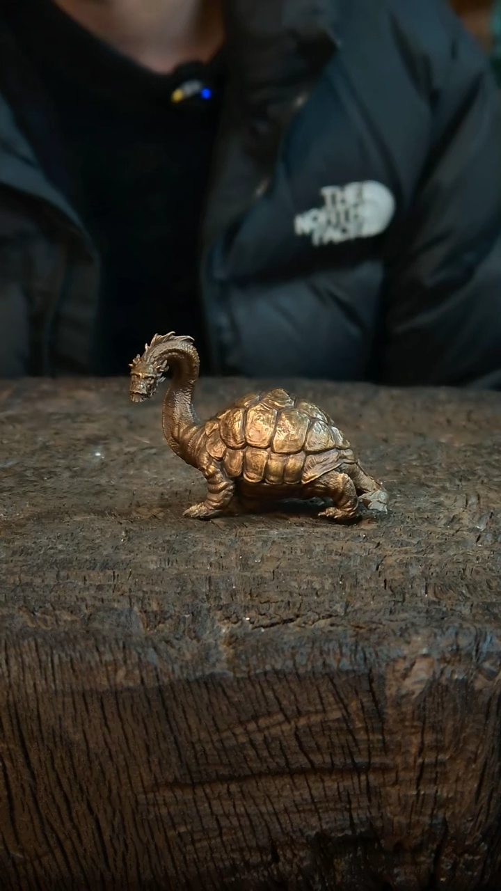 【闪购商品】黄铜小龙龟荣归