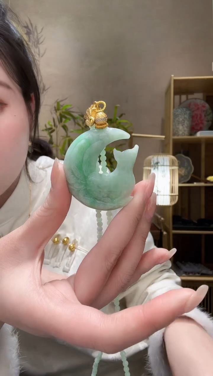 【闪购商品】翡翠颈饰未镶嵌吊坠