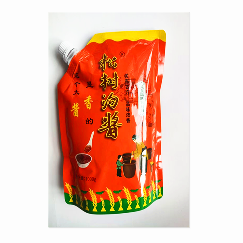 东北大勇黑河本地松树沟黄豆酱（非臭酱）1000克